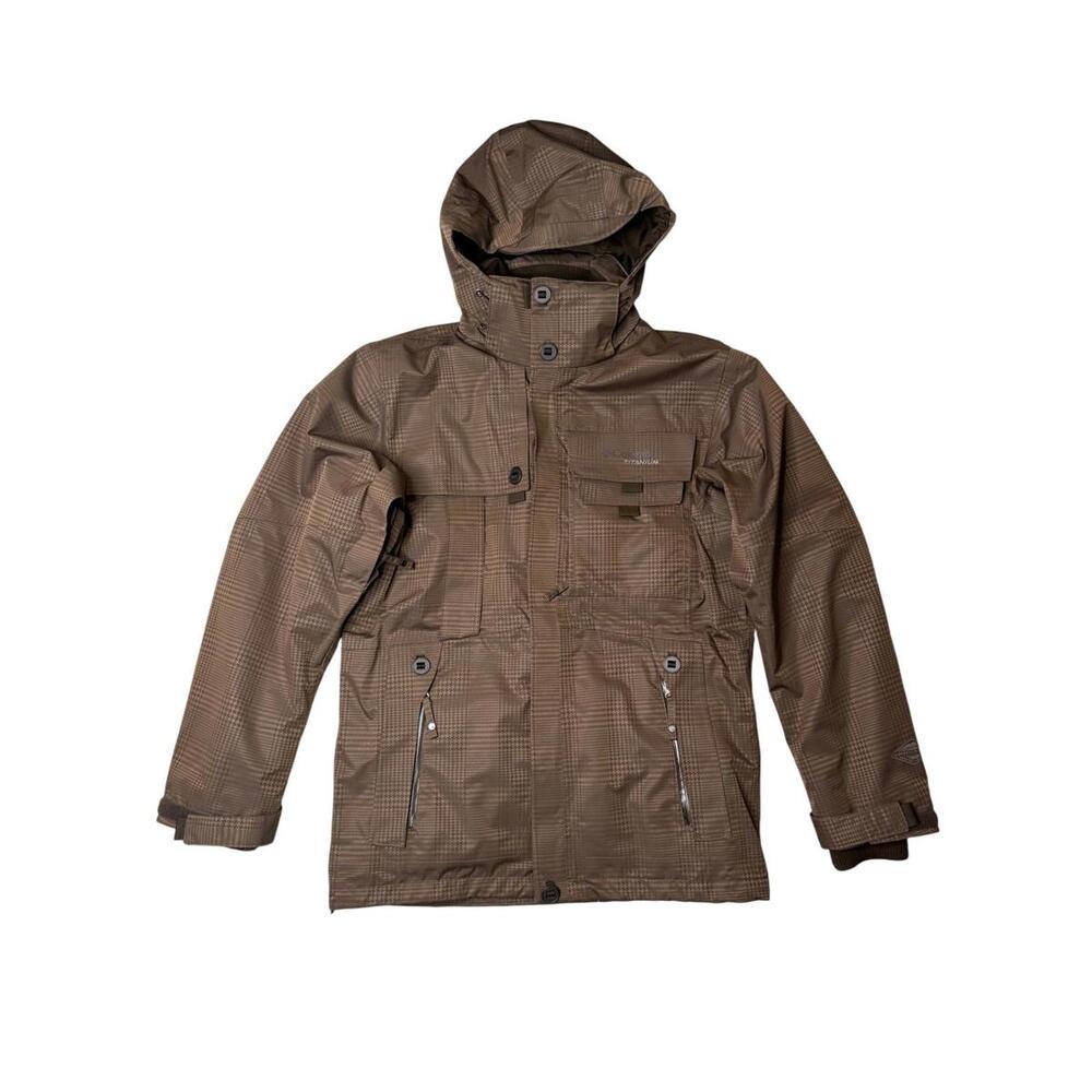 Columbia Interchange Titanium Omni-Tech Ski Jacket Men's Small